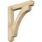Ekena Millwork Legacy Craftsman Rough Sawn Bracket, Douglas Fir, 4"W x 28"D x 32"H BKT04X28X32LEC04RDF - alternate 1